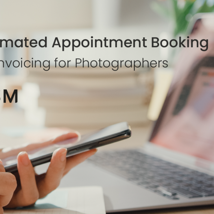 Automated Appointment Booking and Invoicing for Photographers